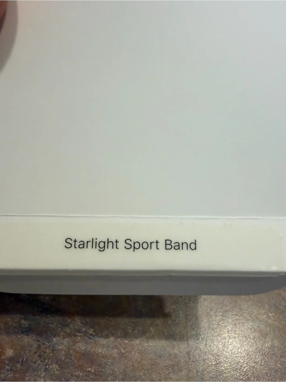 Apple Sport Band - Starlight M/L